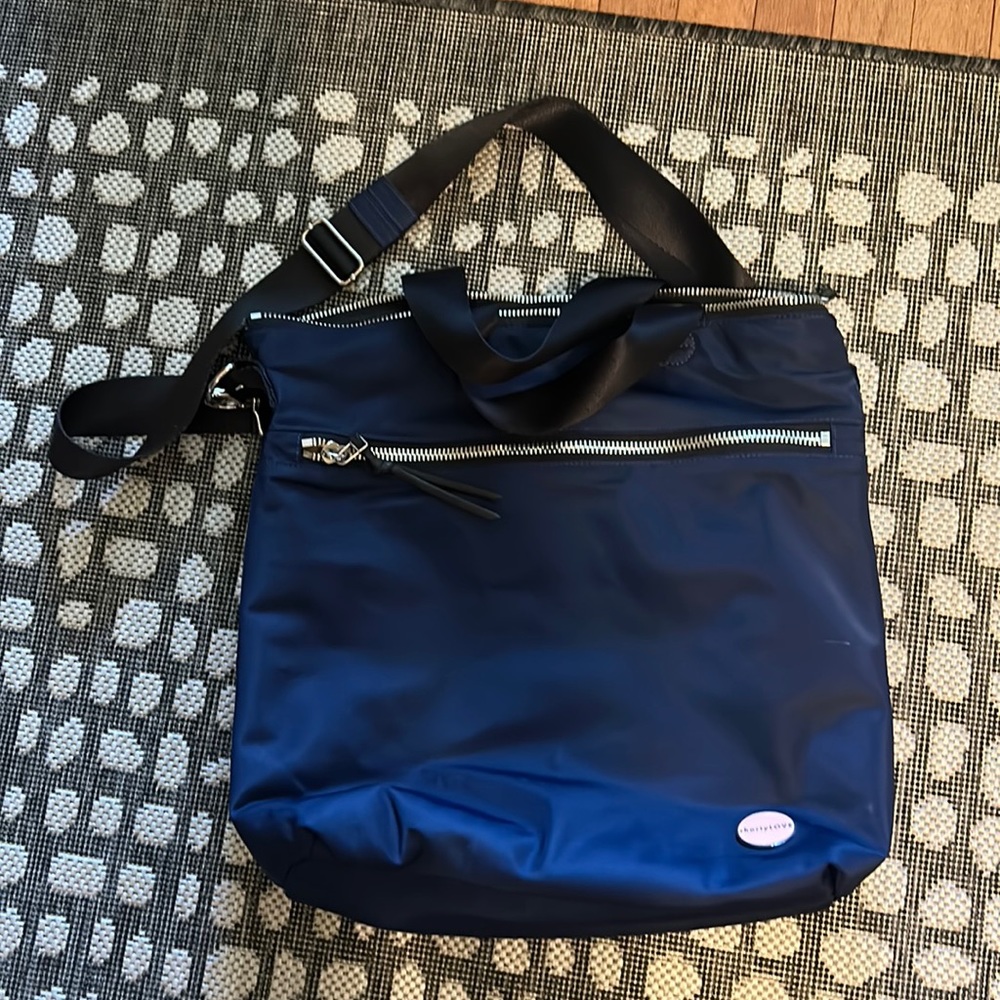shortyLOVE wonder navy large crossbody tote